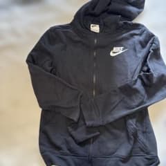 NIKE キッズ ジップアップ パーカー ブラック Lのサムネイル