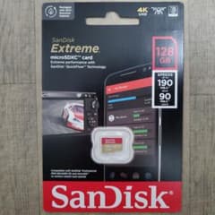 Sandisk Extreme マイクロSDカード  128GBのサムネイル