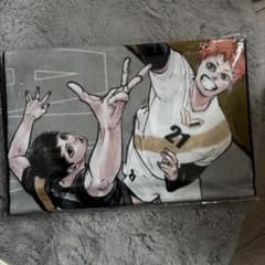 ジャンプショップ ハイキュー フルカラーフェイスタオル 影山飛雄 日向