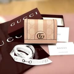 グッチ GUCCI 二つ折り財布 GUCCI × Disney ミッキーマウス ミニGG