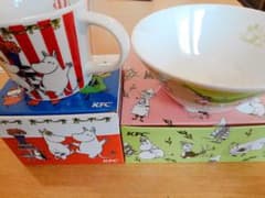 KFC　ムーミン陶器のサムネイル