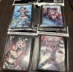 最終値下げ　Shadowverse EVOLVE スリーブ 沙花叉クロヱ 4点のサムネイル