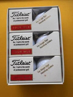 Titleist TOUR WLS ゴルフボール 3スリーブセットのサムネイル