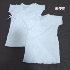 値下げ familiar ベビー肌着 短肌着 2枚セット 50-60 未使用 - メルカリ