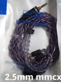 最終価格 nicehck spaceauag 2.5mm mmcx 美品のサムネイル