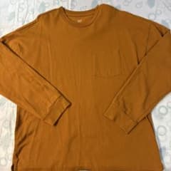 GAP 長袖 ポケットTシャツ マスタードカラーのサムネイル