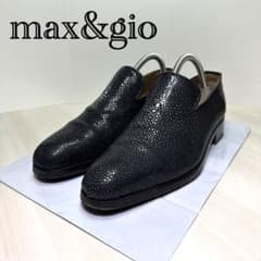 美品☆完全オーダーメイド☆スティングレイレザー☆エイ革☆レザーシューズ☆25cm 美品☆完全オーダーメイド☆スティングレイレザー☆エイ革☆レザー