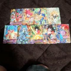 ドラゴンボールヒーローズカード9枚のサムネイル