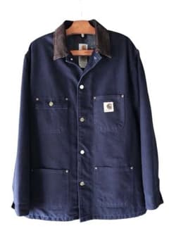 00s 希少 Carhartt ネイビー チョアコート ミッドナイト USA製 - メルカリ