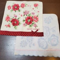 LAURA ASHLEY　ローラアシュレイ　ハンカチ　２枚セットのサムネイル
