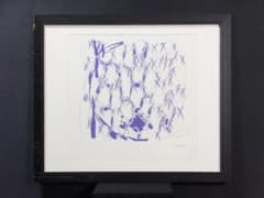 k*1様 前衛美術　中西夏之　摺込みサイン『infinite』リトグラフ 061 k*1様 前衛美術 中西夏之 摺込みサイン『infinite』リトグラフ