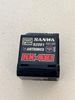 SANWA RX-481 2.4GHz 4チャンネル受信機 - メルカリ