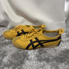 Onitsuka Tiger スニーカー イエロー ブラックのサムネイル