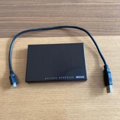 ポータブルHDD 1TB（フォーマット済）のサムネイル