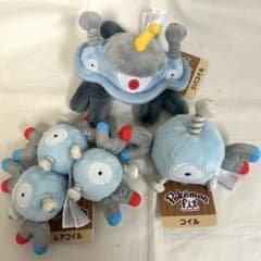 未使用品！　コイル　レアコイル　ジバコイル　進化3体　ポケモンfit 旧タグ付 未使用品！ コイル レアコイル ジバコイル 進化3体 ポケモンfit 旧タグ