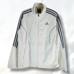 adidas CLIMACOOL トラックジャケット ホワイト M 5780