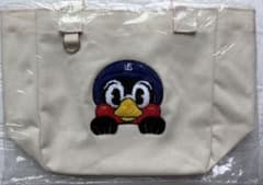 東京ヤクルトスワローズ つば九郎 さがら刺繍 バッグ - メルカリ