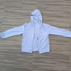UNIQLO AIRism 水色パーカー 120のサムネイル
