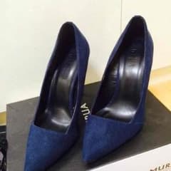 ジェイダ パンプス ネイビー ヒールのサムネイル
