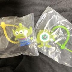 ピクサーキャラクター ぷくちゃーむ マイク エイリアン　ガチャガチャ　めじるしのサムネイル