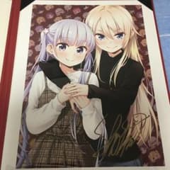 [직필 사인입]NEW GAME! 한정 아트 그래프 [한정 100장]