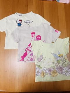 【ZARAなど】キャラクターTシャツ3枚セット（90サイズ）のサムネイル