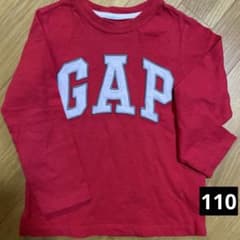 babyGap 長袖カットソー レッド 110cmのサムネイル