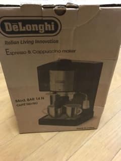 新品未使用 箱傷みあり デロンギ BAR14N エスプレッソマシン - メルカリ