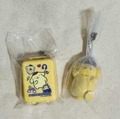 (値下)ポムポムプリン ライブキャラクター ミニキャリー セットのサムネイル