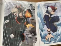 僕のヒーローアカデミア 活動録フォトシート 爆豪勝己、轟焦凍のサムネイル