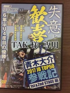 青木大介 シリアス11 2017 JB TOP50 参戦記 【TAK様 専用】のサムネイル