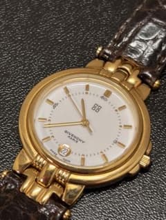 稼動品 GIVENCHY ジバンシー CHENONCEAUX メンズ腕時計 QZ - メルカリ