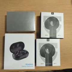 ジャンク品】ワイヤレスイヤホン 4点セット - メルカリ