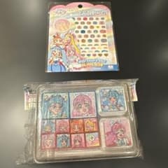 Expanding Sky! Precure Stamp Nail Stickers with Case - Brand New, Unopened