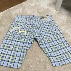 EVISU チェックハーフパンツのサムネイル