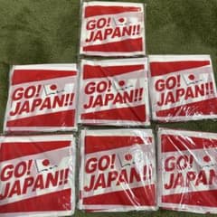 JAPAN応援バルーン　7個セットのサムネイル