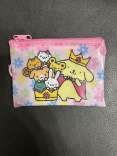 ポムポムプリン クリアポーチ リング付きポーチのサムネイル