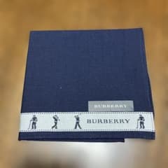 BURBERRY ネイビー ハンカチのサムネイル