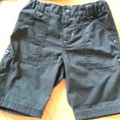 コムサイズム 黒ハーフ パンツ120のサムネイル