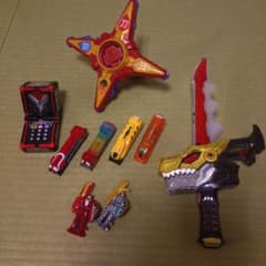 戦隊ヒーローおもちゃセット ジャンクのサムネイル