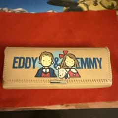 昭和レトロ エディ&エミィ サンリオ メガネケース ザボードビルデュオ