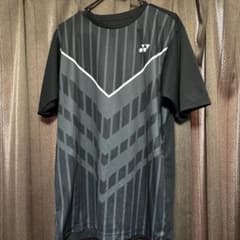 YONEX テニス ゲームシャツ L ブラック/グレー
