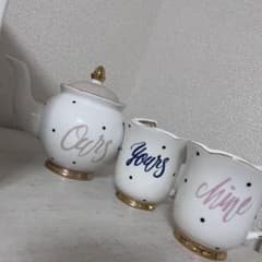Francfranc ティーポット　マグカップ　セットのサムネイル