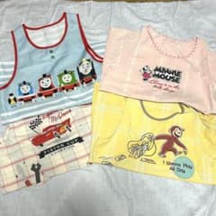 保育士 エプロン キャラクターエプロン まとめ売りのサムネイル