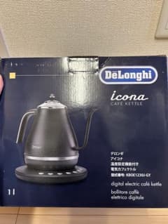 【新品未使用】DeLonghi アイコナ 温度設定機能付きカフェケトル 1Lのサムネイル