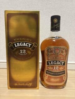 MACKINLAY'S LEGACY 12 750ml 43度 MACKINLAY'S LEGACY 12 YEARS OLD 750㎖ 43% - メルカリ