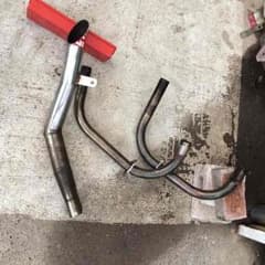 ホーク CB 250 400 T N D バブ マフラーのサムネイル