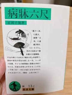 病牀六尺/正岡子規のサムネイル