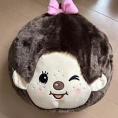 Monchhichi フェイスクッション ぬいぐるみ2個セットのサムネイル