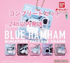 ブルーハムハム　ミニチュアパッケージチャーム　全5種コンプリートのサムネイル